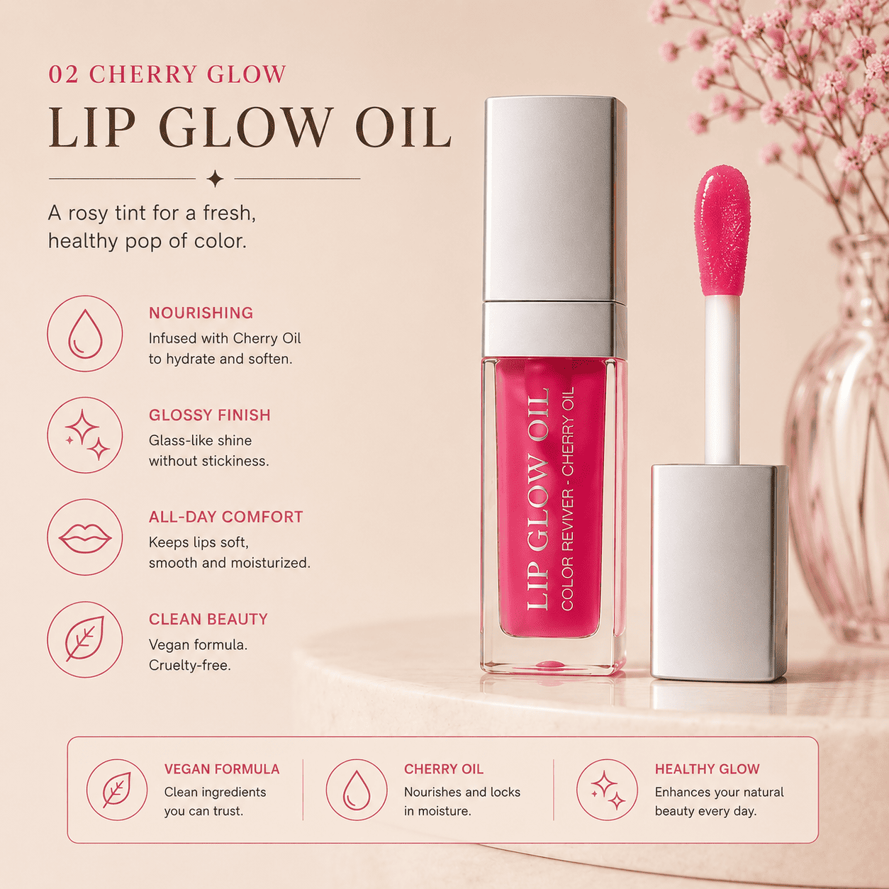ELYVI Dew™ Hydrating Lip Oil